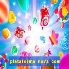 plataforma nova com bonus no cadastro