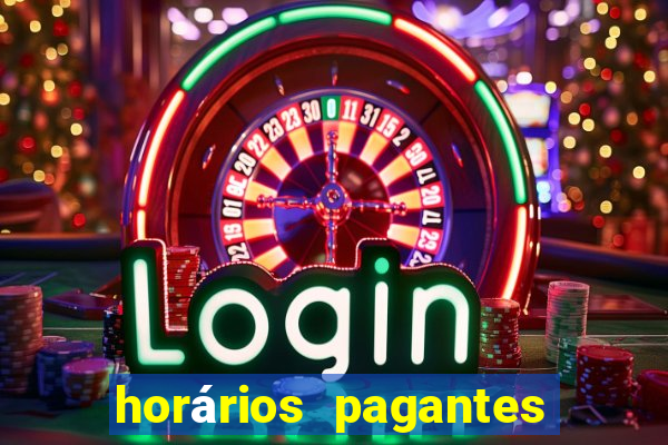 horários pagantes pg soft