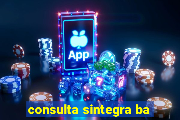 consulta sintegra ba