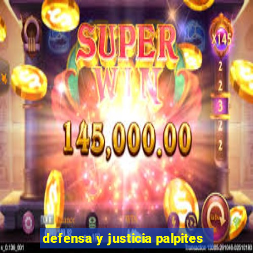 defensa y justicia palpites