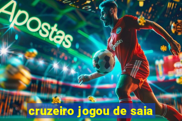 cruzeiro jogou de saia