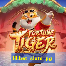 lll.bet slots pg online games