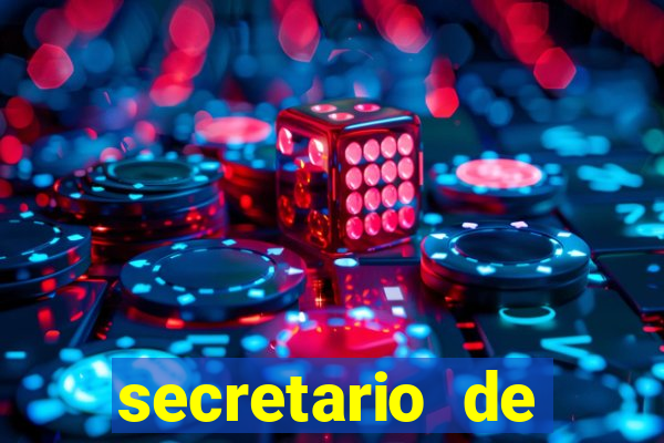 secretario de esporte salario