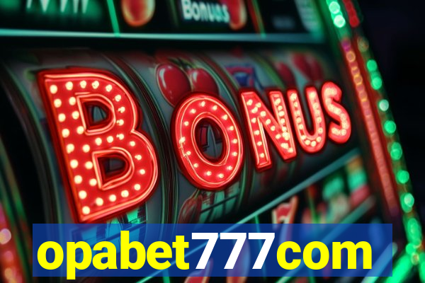 opabet777com