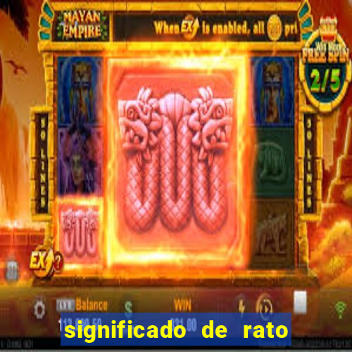 significado de rato na umbanda