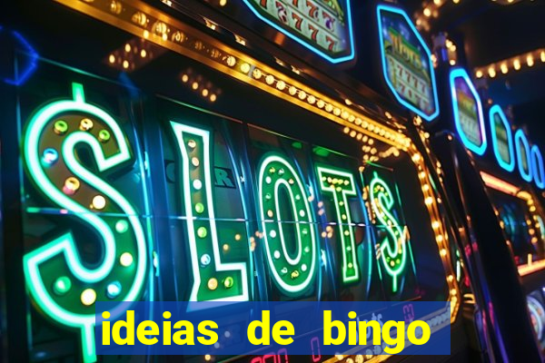 ideias de bingo para o natal